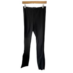 Athleta Black Wander Slim Straight Crop Pants Women's Size 2
